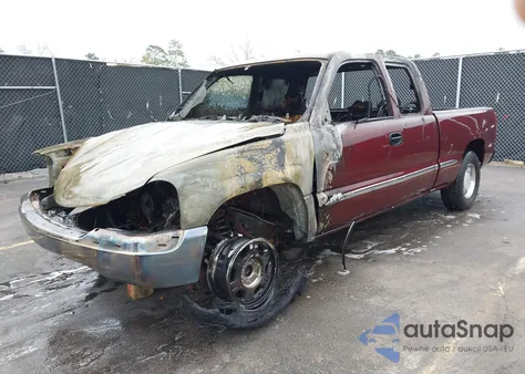 2001 GMC Sierra 1500 Sle from USA, damaged, VIN 2GTEC19T311185425